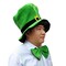 St. Patrick's Day Party Costume Suit Hat, Bow, Bow Tie, Beard, Scarf (Hat, Beard, Tie, Bow tie)